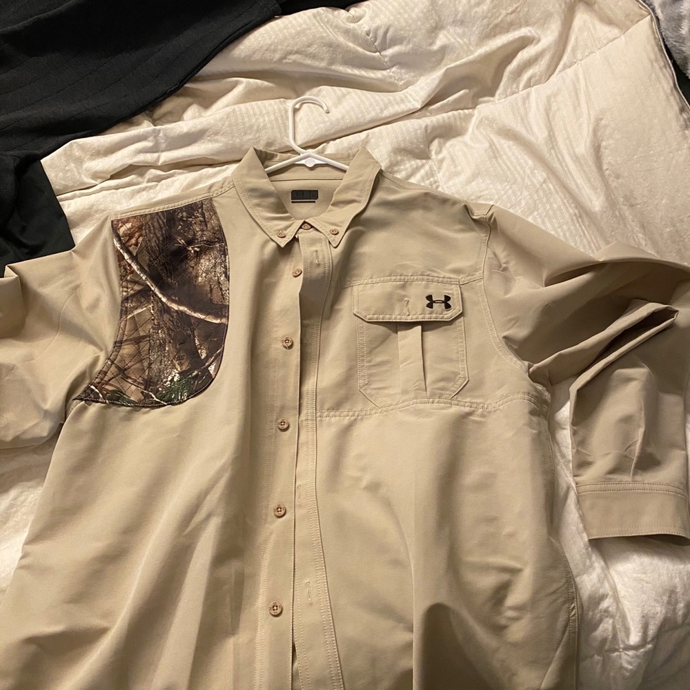Under Armour Fishing/Work Shirt